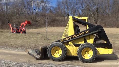 new holland skid steer bucket size|biggest new holland skid steer.